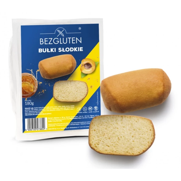 Bułki słodkie bezglutenowe 180 g.