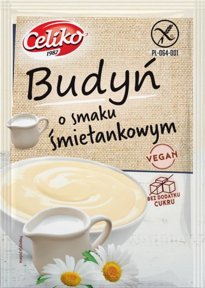 Budyń o smaku śmietankowym bezglutenowy 45 g.