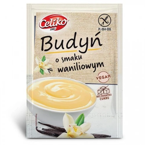 Budyń o smaku waniliowym bezgl. 40 g.