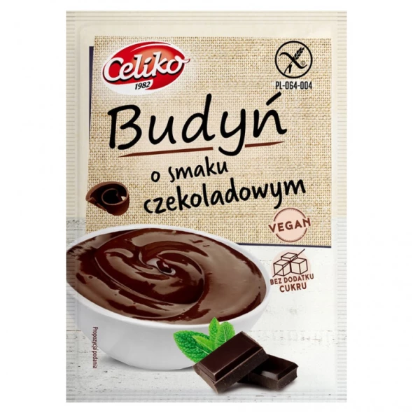 Budyń o smaku czekoladowym bezglutenowy 46 g.