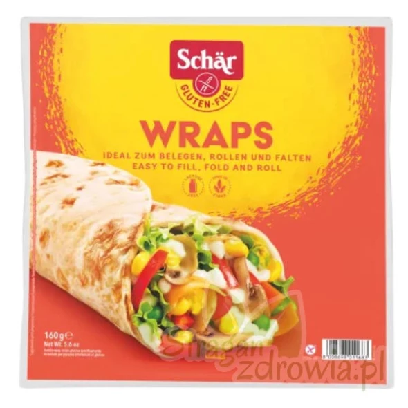 Tortille WRAP bezglutenowe 160 g.