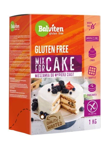 Mix for cake mieszanka do wypieku ciasta bezgl. kg