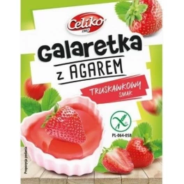 Galaretka truskawkowa z agarem  bezgl. 45 g.