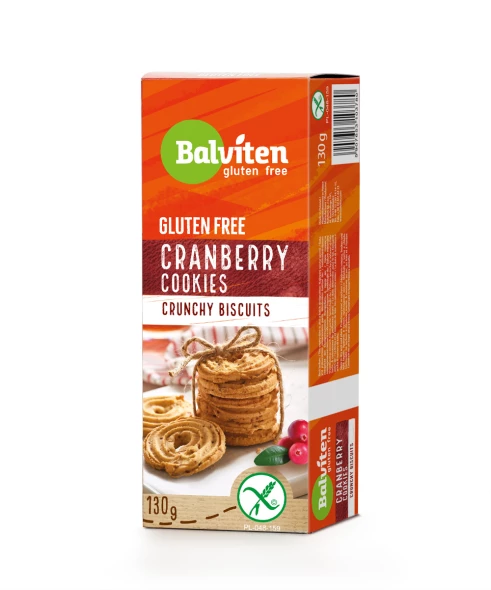 Herbatniki żurawinki 130g bezgl.
