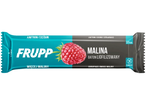 Frupp baton owowcowy malinowy bezgl
