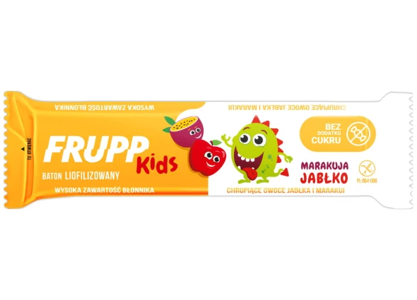 Baton Frupp kids marakuja-jabłko bezgl.