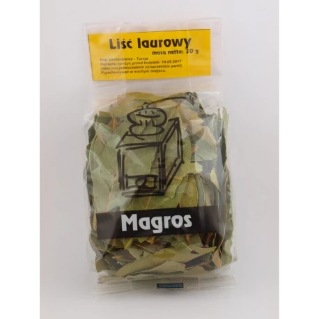 Liść laurowy bezgl. 20 g.