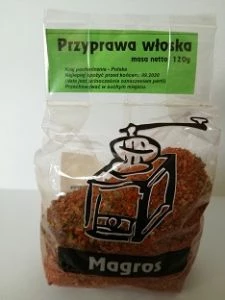 Przyprawa włoska bezgl.120 g.
