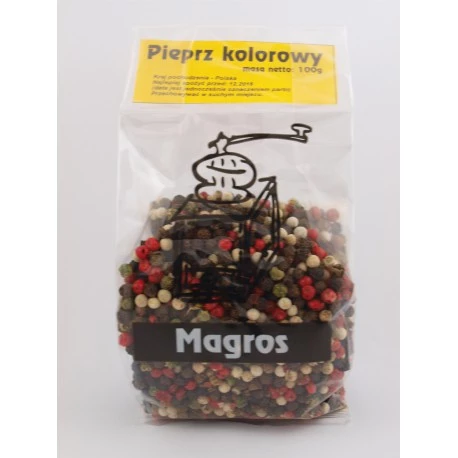 Pieprz kolorowy bezgl. 100 g.