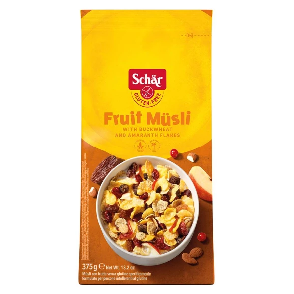 Musli fruit bezglutenowe 375 g. schar