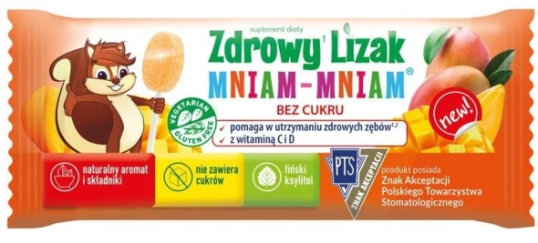 Lizak o smaku mango bezgl. b/c