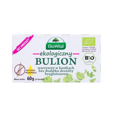 Bulion warzywny w kostkach bez drożdży bezgl. 60g