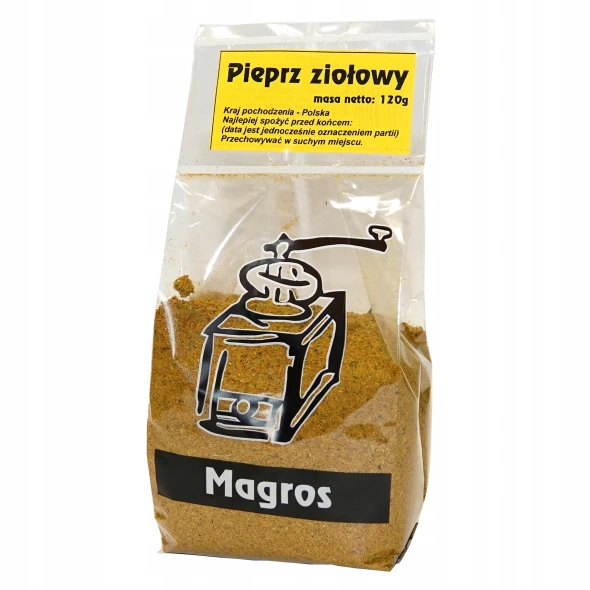 Pieprz ziołowy bezglutenowy 120 g.