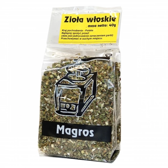 Zioła włoskie do pizzy bezgl. 40 g.