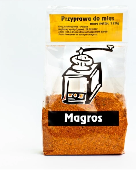 Przyprawa do mięs bezglutenowa  120g.