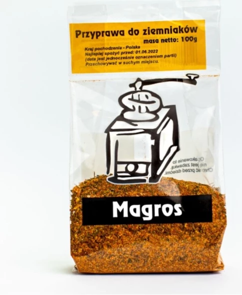 Przyprawa do ziemniaków bezglutenowa Magros 100g