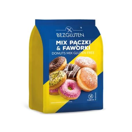 Mieszanka na pączki, faworki bezgluten 400 g.