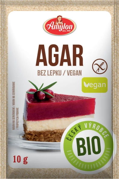 Agar bezglutenowy bio 10g - AMYLON