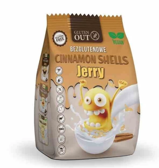Muszelki śniadaniowe z cynamonem bezgl. 375g