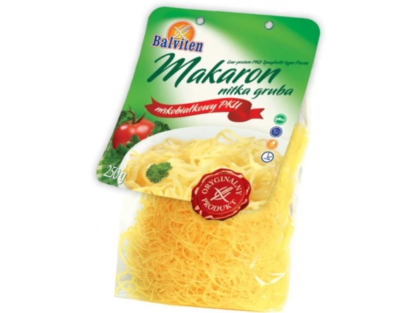 Makaron nitka gruba pku 250g