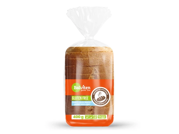 Chleb swieży  jasny krojony bezgl balviten 400g