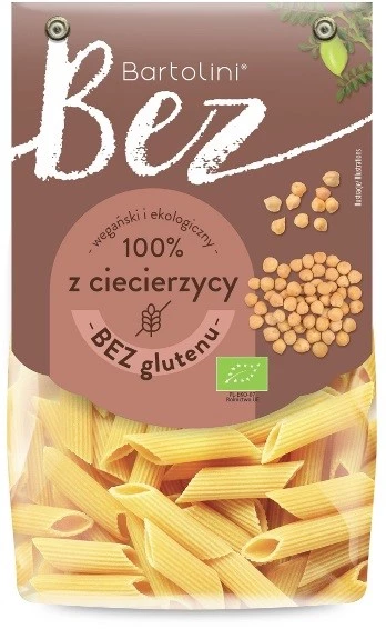 Makaron z ciecierzycy penne bezgl 250g
