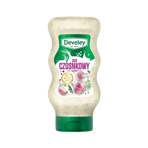 Bezglutenowy sos czosnkowy Develey 410g