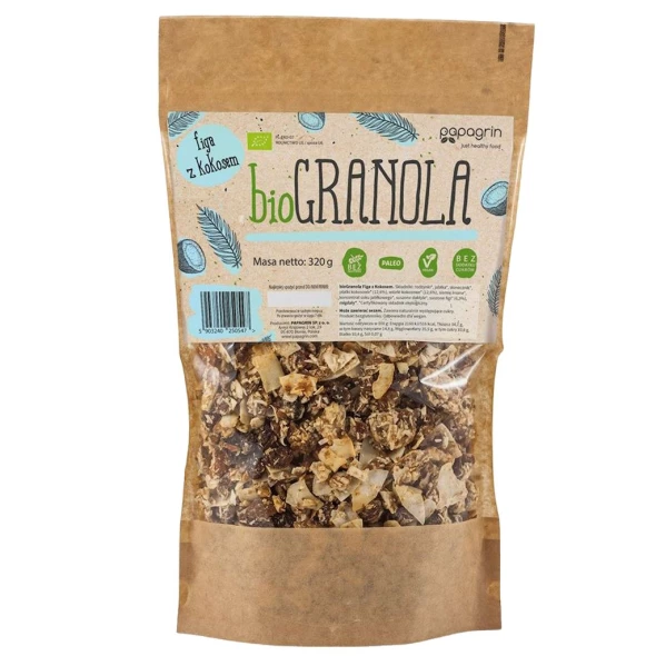 Granola figa - kokos b/c b/g 320g