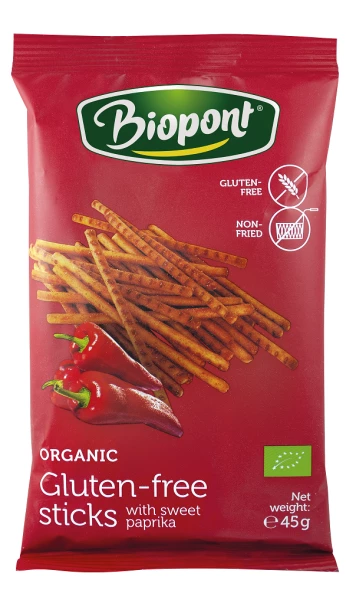Paluszki paprykowe bezglutenowe 45g