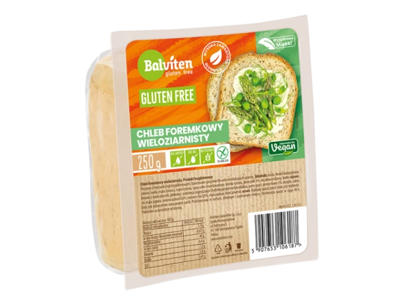 Chleb foremkowy wieloziarnisty 250g