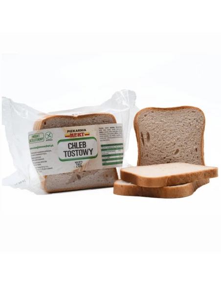Chleb tostowy bezglutenowy świeży 215 g