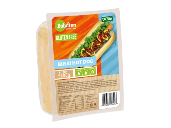 Bułki Hot Dog bezglutenowe 260g