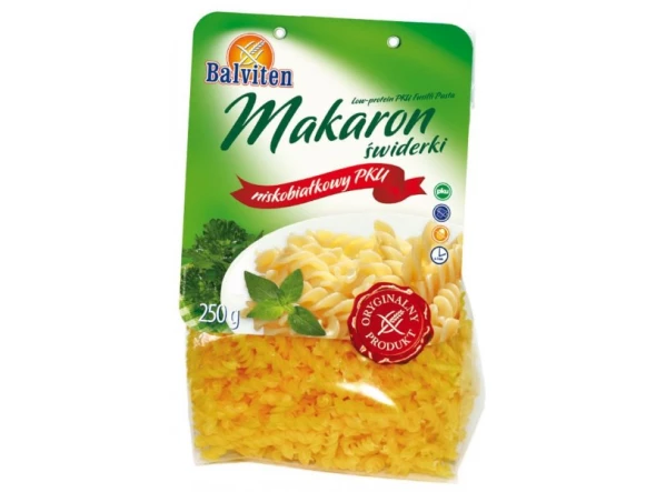 Makaron świderki pku 250 g.