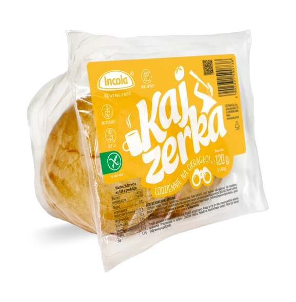 Bułki kajzerki bezgl. incola 120 g. nr 2