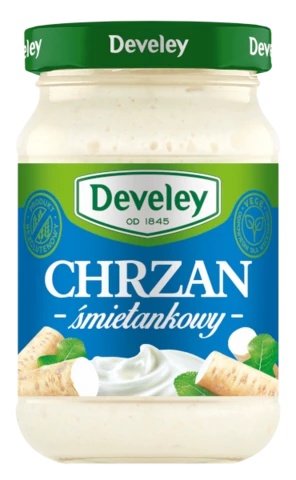 Chrzan smietankowy bezglutenowy 170g