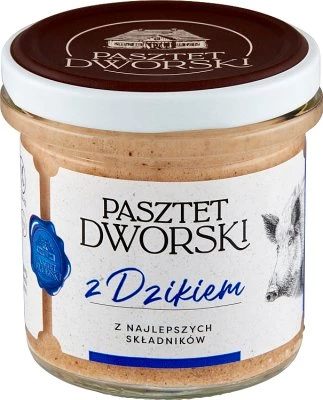 Pasztet dworski z dzikiem bezgl 130 g.