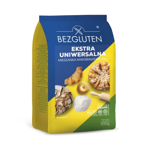 Ekstra uniwersalna mieszanka pku bezgl.  500 g.