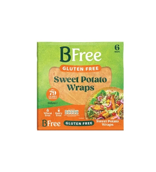 Wrapy bezglutenowe z batatów 252g