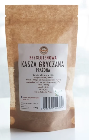 Bezglutenowa kasza gryczana prażona 400g