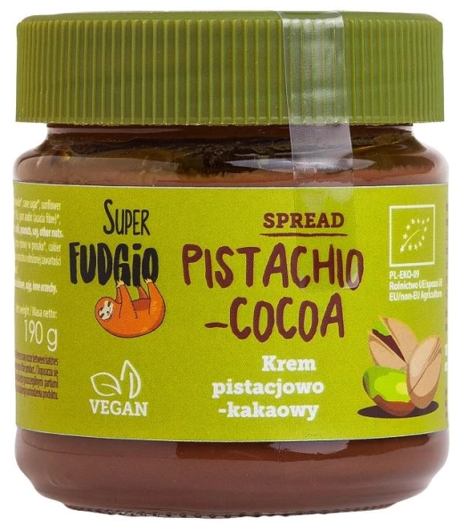Krem pistacjowo-kakaowy bezglutenowy 190g