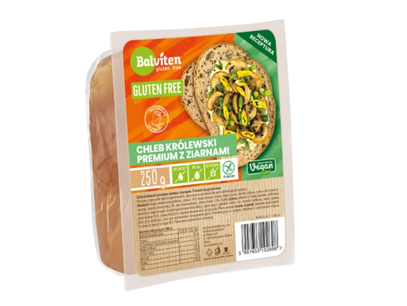 Chleb krolewski z ziarnem premium  250g
