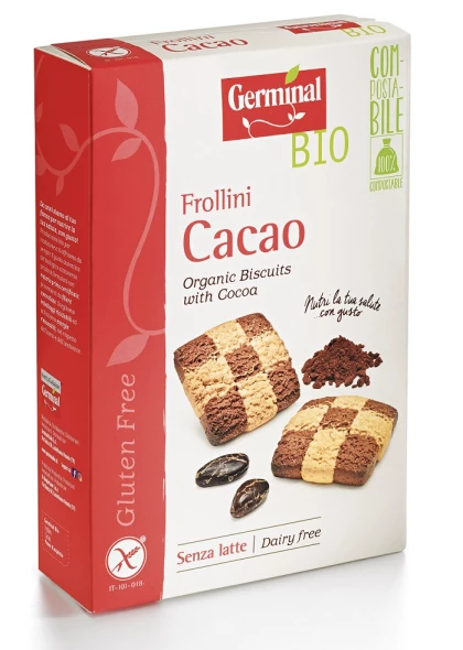 Bezglutenowe ciasteczka kakaowe 250g