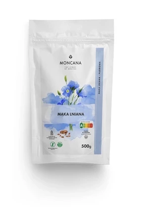 Bezglutenowa mąka lniana- niskowęglowodanowa 500g