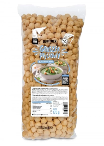 Groszek ptysiowy bez dodatku cukru glutenex 170g