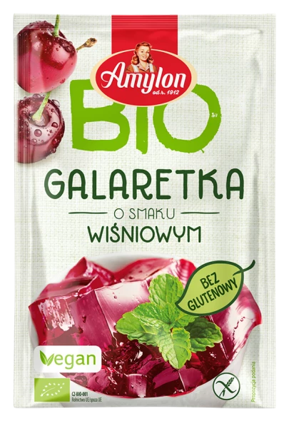 Galaretka wiśniowa z agarem 40g