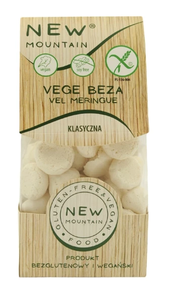 Bezglutenowe bezy tradycyjne 50g