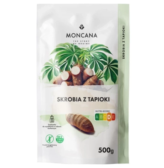 Bezglutenowa skrobia z tapioki 500g