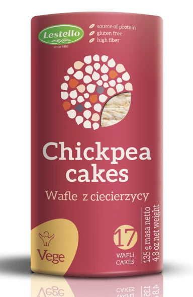 Wafle z ciecierzycy bezglutenowe135 g