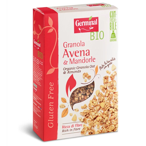 Bezglutenowa granola z migdałami 275g