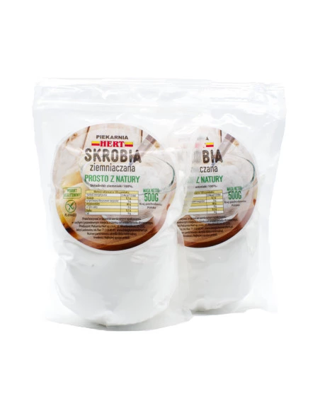 Bezglutenowa skrobia ziemniaczana 500g
